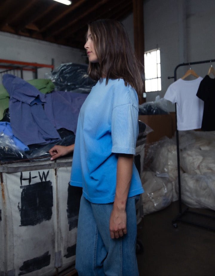 FADED ICE BLUE T-SHIRT – Blanks by Thirteen Studios