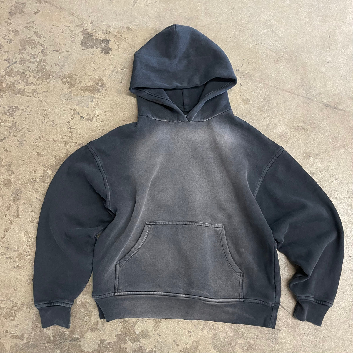 Stylish Faded Black Hoodie for Comfortable Everyday Wear – Blanks