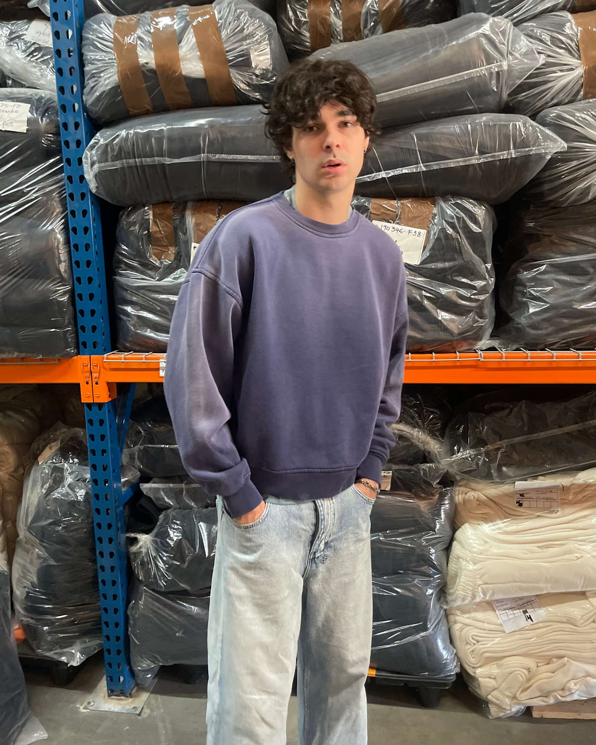 FADED GRAPE CREWNECK – Blanks by Thirteen Studios