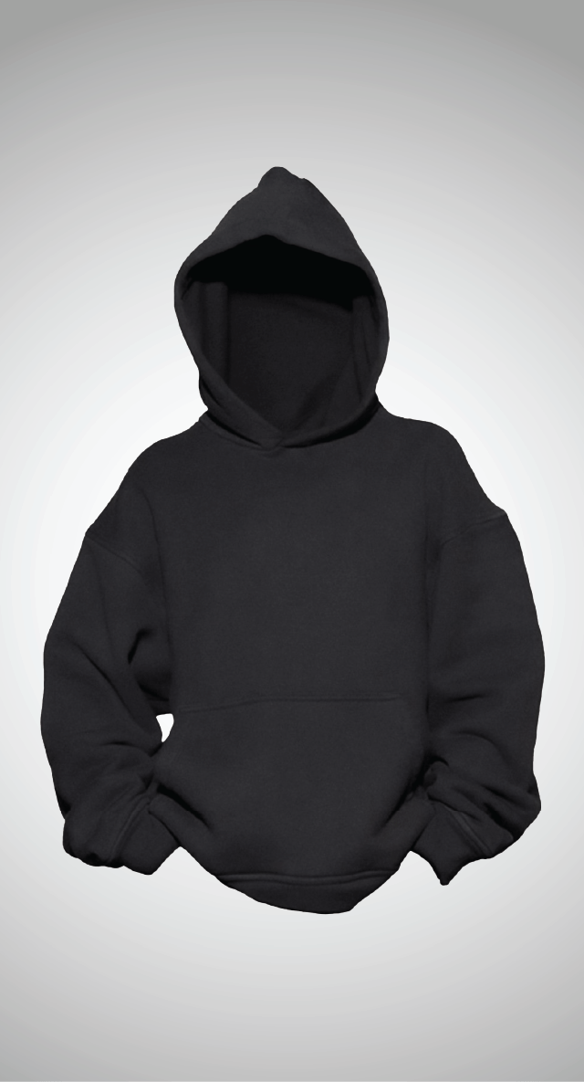 BLACK FLEECE HOODIE (Test)