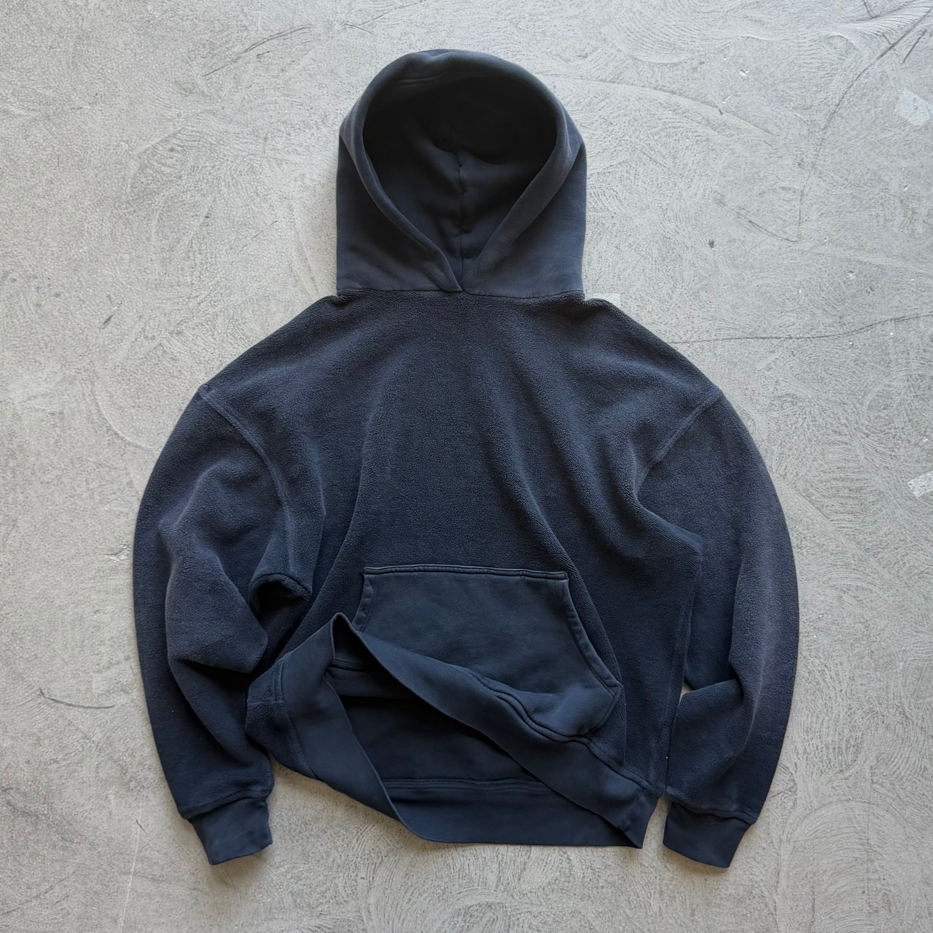 FADED BLACK REVERSE HOODIE