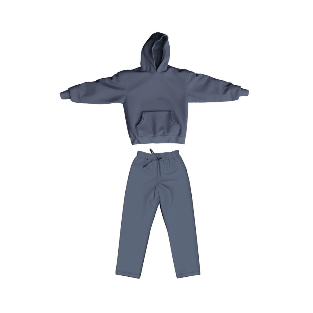 Charcoal Matching Sweatsuit Set